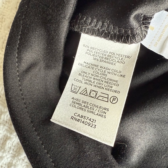 Loft Lou and Gray Black athletic zip up jacket size small - Picture 5 of 5